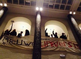 Amsterdam Üniversitesi’nde öğrenci seferberliği büyüyor