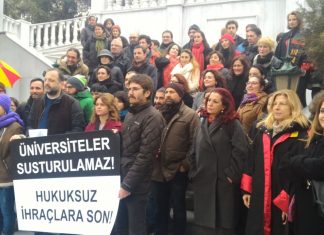 Üniversiteler bizimdir, bizimle özgürleşecek!