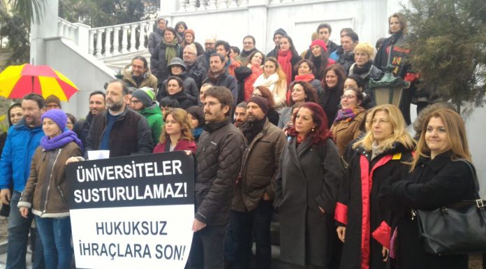 Üniversiteler bizimdir, bizimle özgürleşecek!