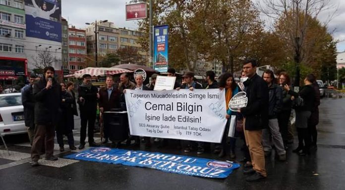 Cemal Bilgin’den GSÜ’den atılan sınıf kardeşine destek mesajı