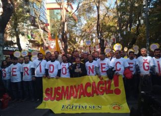 KHK: Kanun Hükmünde Karanlık! Birlik ve dayanışmayı örelim: OHAL gitsin, iş güvencesi gelsin!