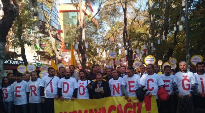 KHK: Kanun Hükmünde Karanlık! Birlik ve dayanışmayı örelim: OHAL gitsin, iş güvencesi gelsin!