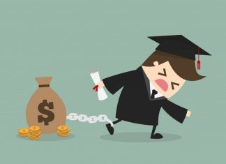 Rapora göre, 9.000 sterlinlik öğrenim borcu alan mezunların yarısı ebeveynleriyle yaşıyor