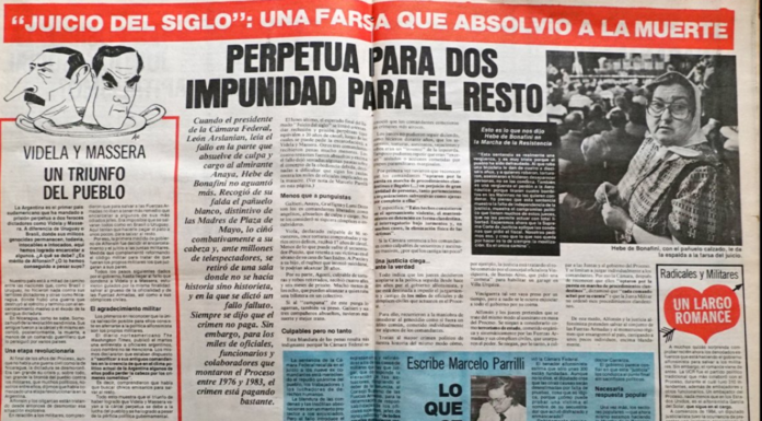 Arjantin, 1985: Biz o tarihin bir parçasıydık! arjantin 1985