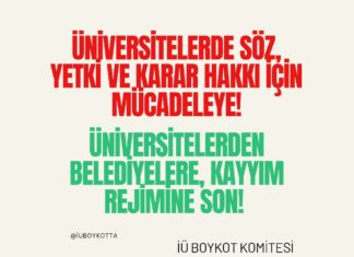 İstanbul Üniversitesi Boykot Komitesi Öğrencileri ÖTK Seçimleri İçin Mücadeleye Çağırıyor!