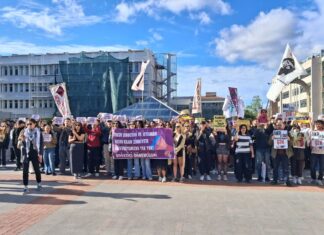 Boğaziçi Üniversitesi’nde Kadın Düşmanlığına ve İstismarcılığa Karşı Öğrenciler Eylemdeydi!