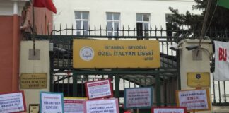 Özel İtalyan Lisesi öğrencileri: “Öğretmenlerimizin greviyle hak aramanın, dimdik durmanın ne demek olduğunu öğrendik”