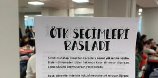 Boğaziçi’nde Fiili Meşru ÖTK Seçimleri
