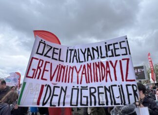 Özel İtalyan Lisesi Grevine dair
